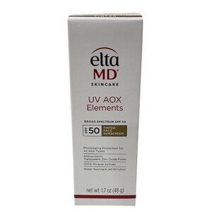 EltaMD UV AOX Elements Broad-Spectrum SPF 50 Tinted Sunscreen Elta MD 1.7oz/48g